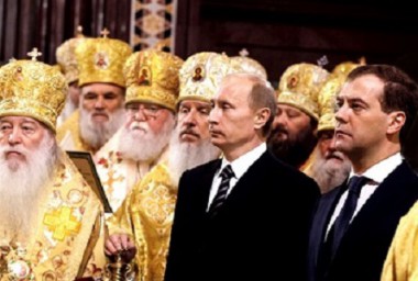 ​«Пример с нашего президента Владимира Владимировича Путина…»  Высказывания о роли РПЦ породили рели